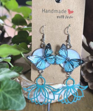 Papillon Lotus bleu