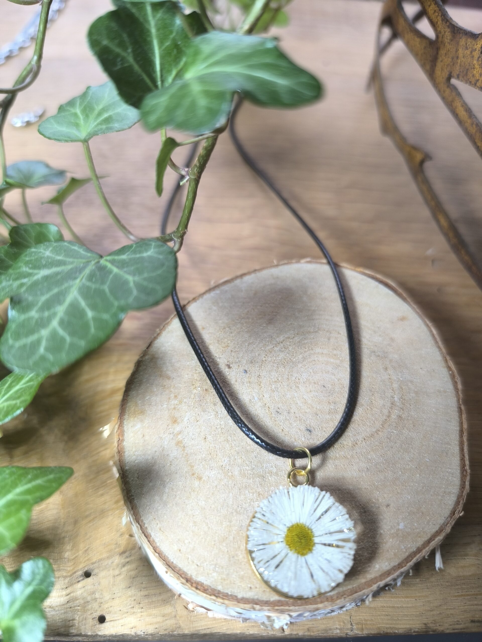 collier petite pâquerette
