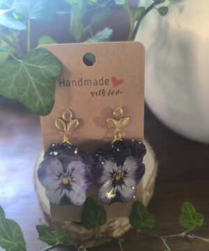 Boucles pensées bleues foncées