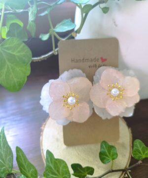 Boucles : fleur cérémonie