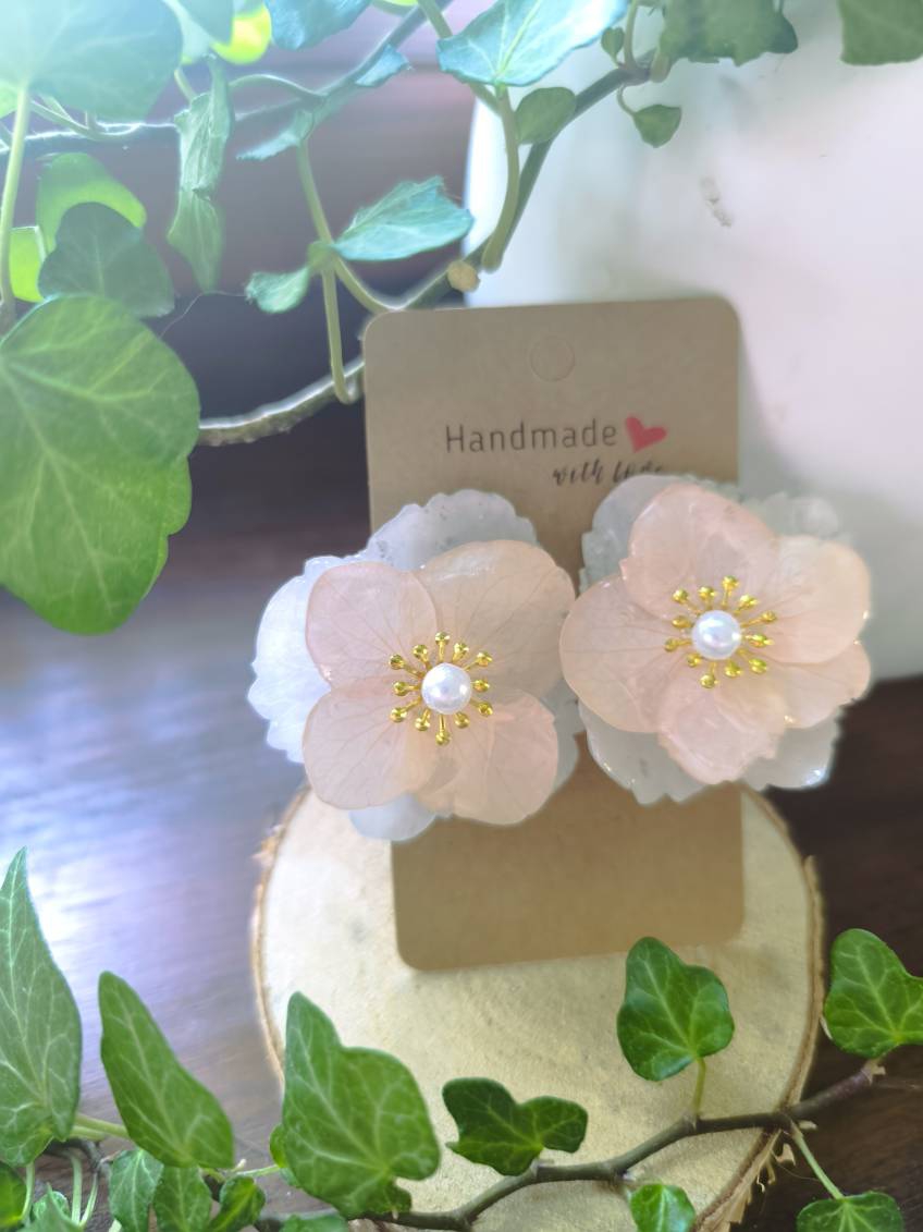 Boucles : fleur cérémonie